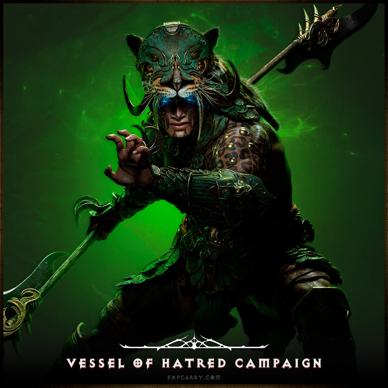 Diablo 4 Vessel of Hatred Campaign Boost Service
